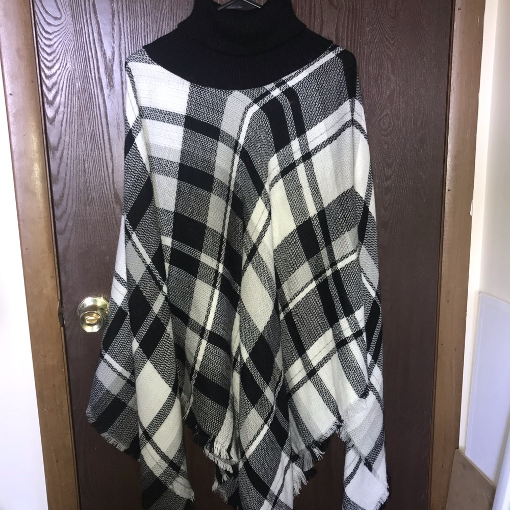 Turtleneck Poncho